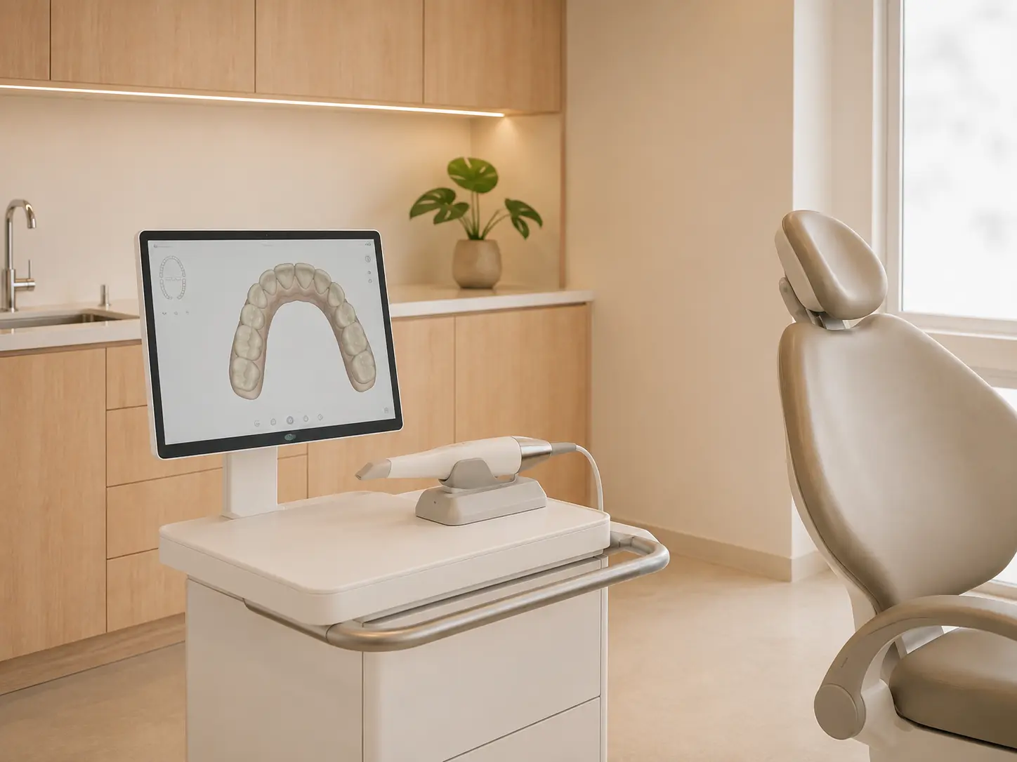 Equipamiento de apoyo al diagn&oacute;stico en una cl&iacute;nica dental